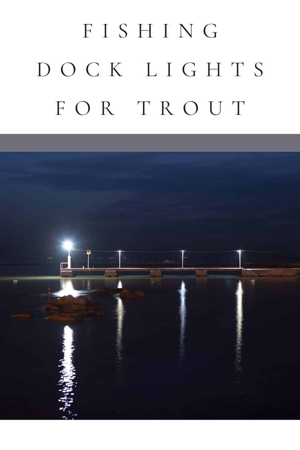 Fishing Dock Lights for Trout: Illuminate Your Catch Tonight - Southern ...